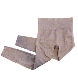 JOYLAB ribbed high rise brown athletic leggings.